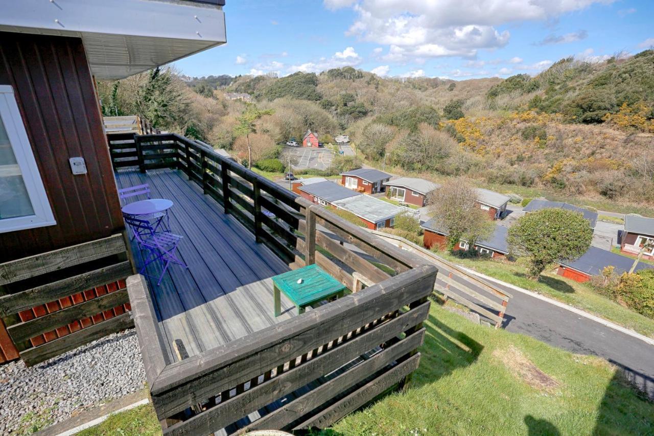 Caswell Beach Chalet 70 Located In Gower Peninsula Swansea Kültér fotó