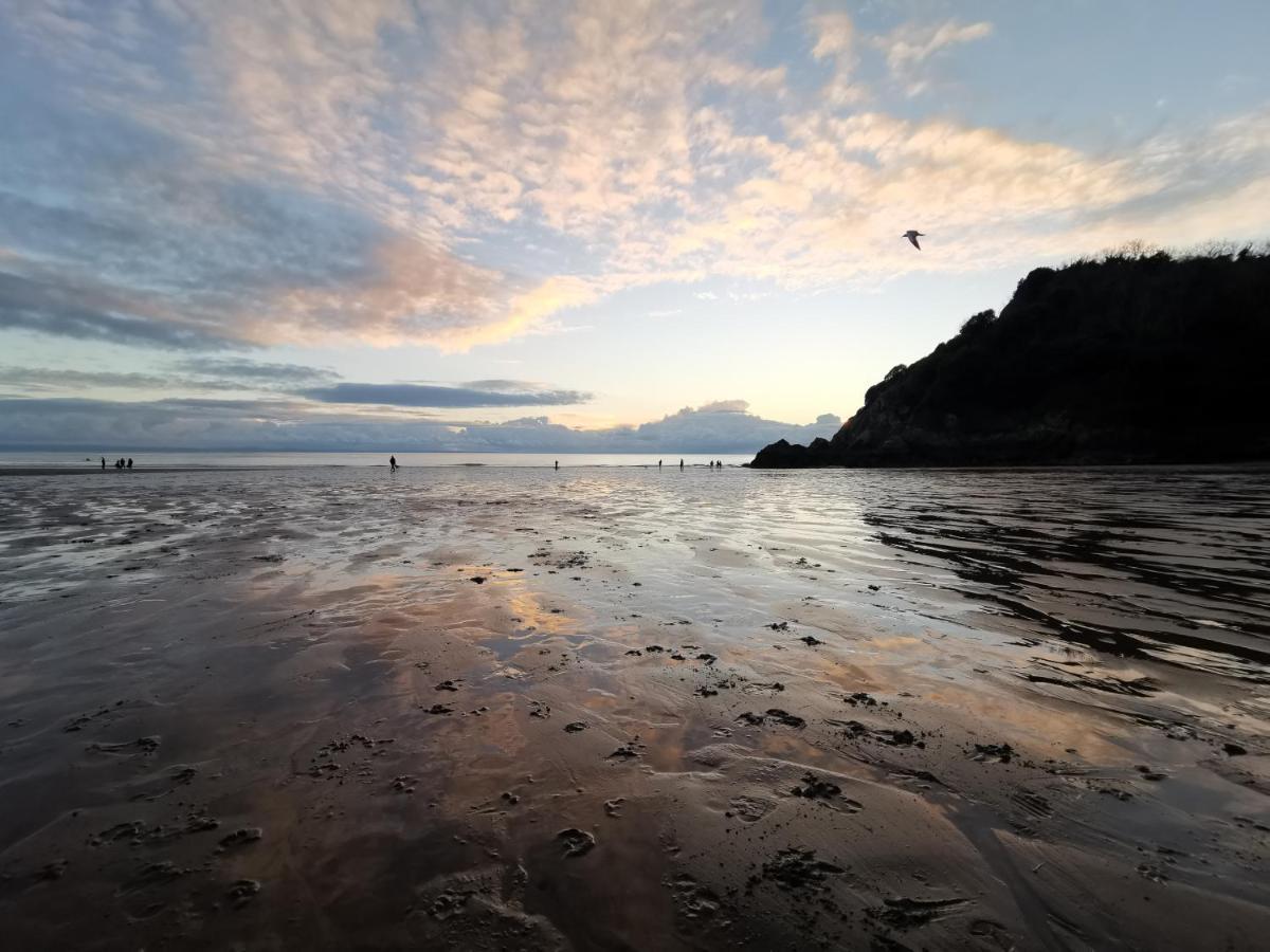 Caswell Beach Chalet 70 Located In Gower Peninsula Swansea Kültér fotó